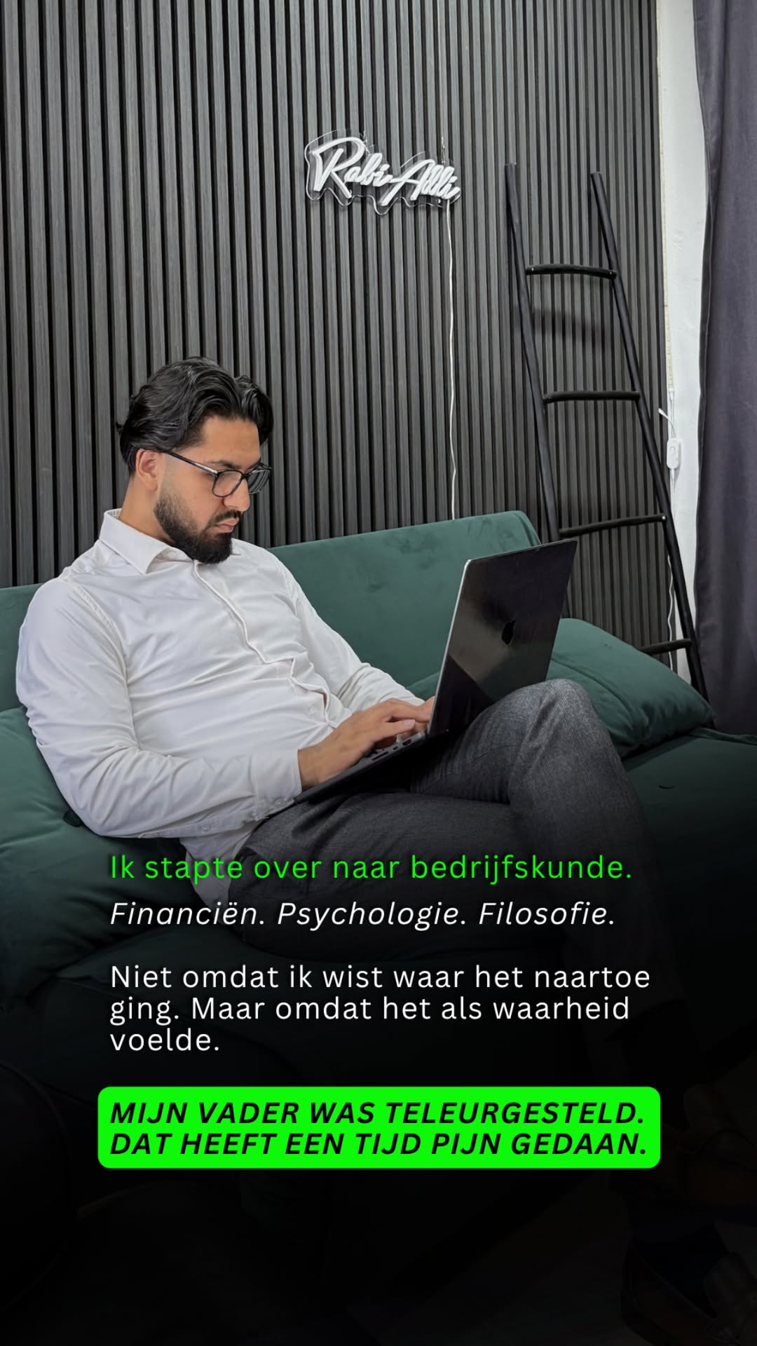 Rabi Adli — Studie: De verdieping